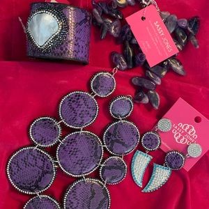 Sassy Jones 2 piece Tizani Purple.